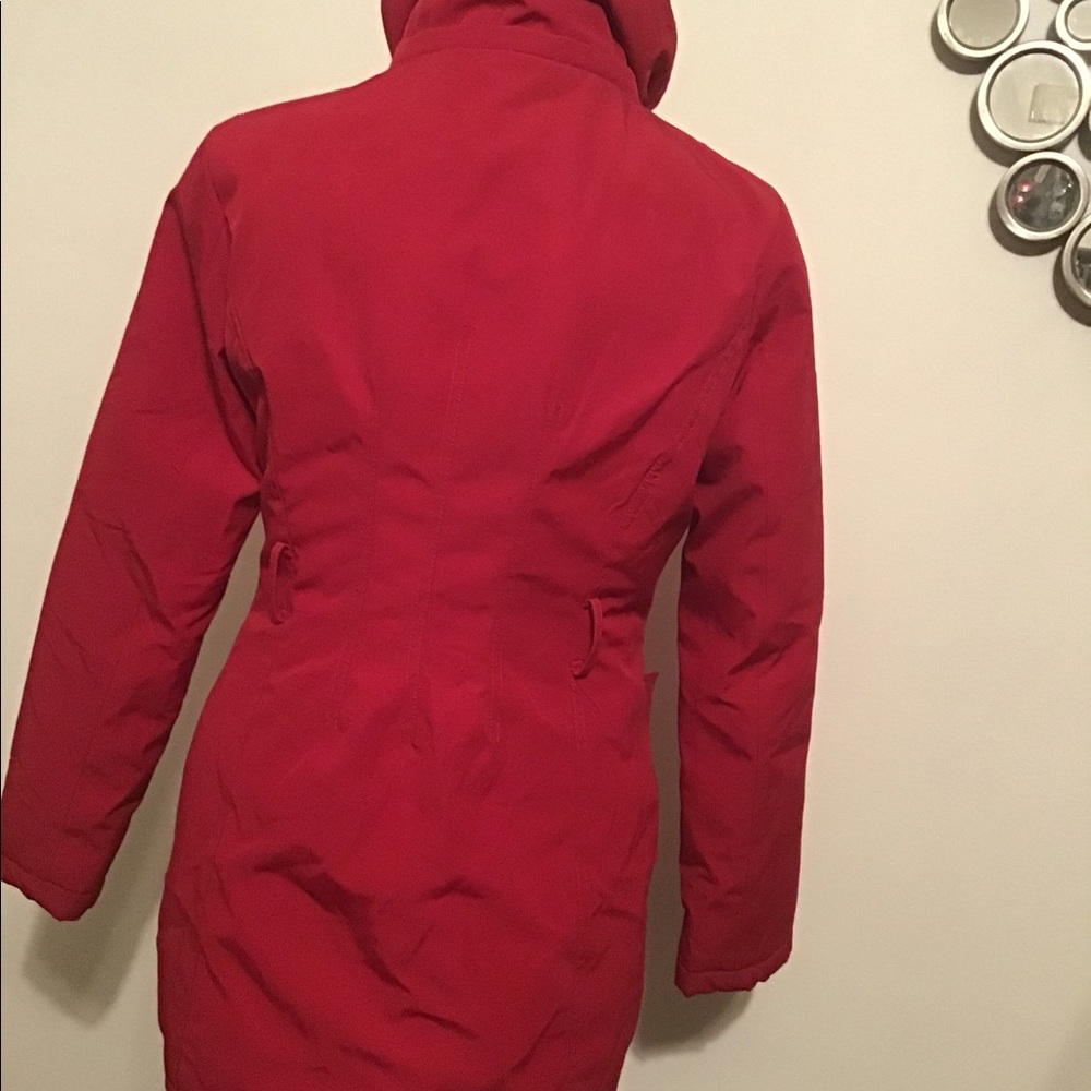 Red puffer jacket - Picture 2 of 3